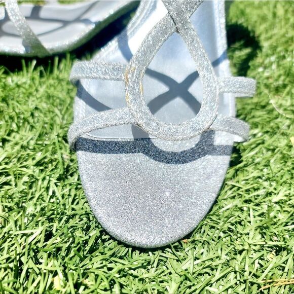 Women's Fioni sparkle criss-cross heels - Picture 5 of 13